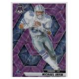 2025 Panini Mosaic Purple Michael Irvin Dallas...