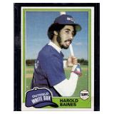 1981 Topps - Harold Baines #347 (RC) Rookie