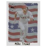 2025 Topps Cyber Stats Mike Trout Anaheim...