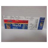 1997 WORLD SERIES Game 3 Full Ticket CLEVELAND...