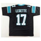 Xavier Legette Panthers Signed Jersey Beckett