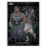 2025-26 Topps Chrome Instinct Anthony Edwards...