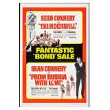 Thunderball/From Russia with Love Poster 1968...