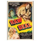 Raw Deal (Eagle Lion, 1948). Fine- on Linen....