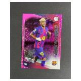 2025-26 Topps UEFA Lamine Yamal Pink Holo Foil...