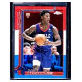 2025-26 Topps Chrome VJ Edgecombe Red White and...