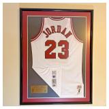 Michael Jordan 1995-96 Chicago Bulls Signed...