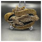 Vintage Bergamot Live to Ride Ride to Live...