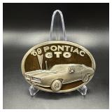 New  Vintage 1992 Pontiac 69ï¿½ GTO Belt Buckle...
