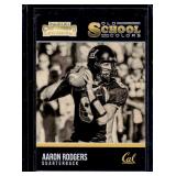 OLD SCHOOL COLORS Aaron Rodgers INSERT PACKERS