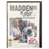 Madden NFL 96 (Sega Genesis, 1996) Complete CIB...