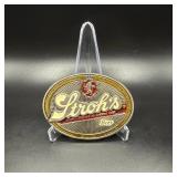 1990's Buckle Bakery - STROH's AMERICAN BEER -...