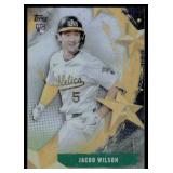 2025 Topps Stars of MLB Jacob Wilson Athletics...