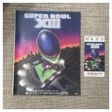 1979 Super Bowl XIII Official Game Program And...