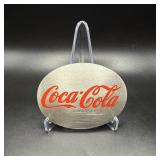 1992 Coca-Cola Coke Siskiyou Pewter Enamel 2'...