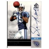2004 Upper Deck SP Derrick Mason Autograph Card