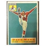 1956 Topps DAVE MANN #34 EX *great football...