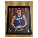 Nikola Jokic Signed Fanatics All Star Framed...