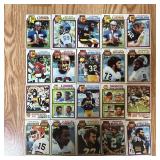 1979 Topps NFL Football Card Lot 75 Vintage...