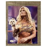 Torrie Wilson Signed 8x10 Photo WWE WWF...