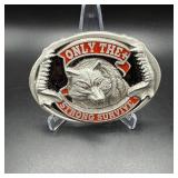 1996 GAP ï¿½ONLY THE STRONG SURVIVEï¿½ 3D WOLF HEAD...
