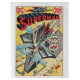 Superman #262 (1973) Superman Destroys Building...
