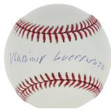Vladimir Guerrero Jr. Single-Signed OML Manfred...
