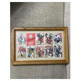 1993 Pro Set Power Uncut Sheet Framed Emmitt...