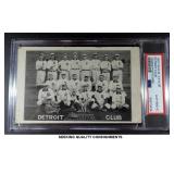 1907-09 H.M. Taylor Detroit Club Ty Cobb Rookie...