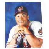Sandy Alomar Jr Signed Autographed Cleveland...