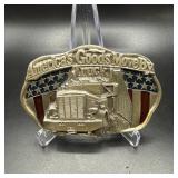 VINTAGE C+J 1986 AMERICA'S GOODS MOVE BY TRUCK...