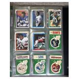 1981-1986 Topps NFL Football Sticker Lot 300+...