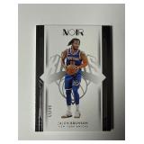 2022-23 Panini Noir Jalen Brunson #123 Icon...