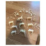 Airfix Model Horse Figures Mixed Lot of 7...