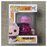 Unused FUNKO POP Figure DRAGON BALL Buu Purple...