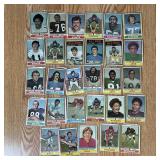 1974 Topps NFL Football Card Lot 29 Vintage...