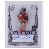 2023 Leaf Trinity Baseball Kyle Teel Clear...