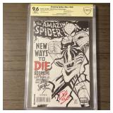 The Amazing Spider-Man #568 SS CBCS 9.6 Romita...