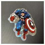 1980'S CAPTAIN AMERICA  FOIL PRISM VENDING...