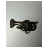 Baron Buckle Solid Brass Trumpet Music Theme...