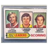 1977-78 Topps #1 1976-77 NHL Leaders Goals...