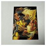 1992 Skybox Marvel Masterpieces WOLVERINE VS...