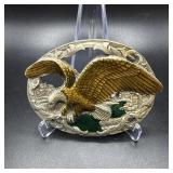 Vintage 1990 C+J Flying American Eagle Belt...