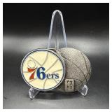 Vintage 1994 GAP Philadelphia 76ers Belt Buckle...