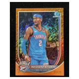 2025-26 Bowman Chrome Shai Gilgeous-Alexander...