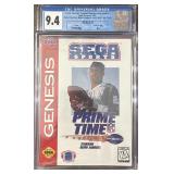 NFL Prime Time Football w/ Deion Sanders Sega...