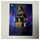 2025-26 Topps Midnight Stephon Castle #42 San...