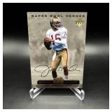 1999 Upper Deck Football Joe Montana Super Bowl...