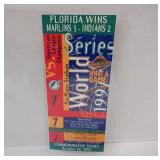 CLINCHER 1997 WORLD SERIES GAME 7 COMMEMORATIVE...