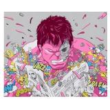 Matt Gondek Pink Hulk Reading Newspaper 2025...